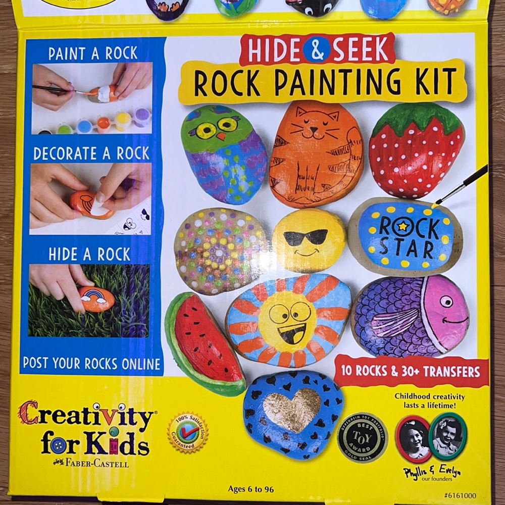 🎄🎅🤶 Brand New Rock Painting Kit ~ Start Your Holiday Shopping Now 🤶🎅🎄